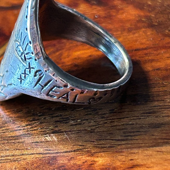 Jes Maharry sterling silver ring - Picture 3 of 6